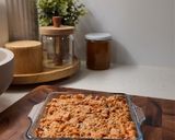 A picture of step 3 of Salmon Sushi Bake.