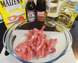 Foto del paso 2 de la receta: Chop suey de Cerdo y Pimiento verde con Arroz blanco