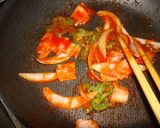 A picture of step 4 of Nostalgic Napolitan Spaghetti.