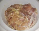 Foto del paso 1 de la receta: Pierna de pollo deshuesada al ajillo en Airfryer