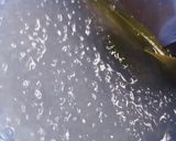 Gambar langkah 2 resipi Bubur Jagung Sagu.