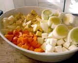 A picture of step 2 of Heathers Vegetable Soup.