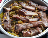 Foto del paso 6 de la receta: Costillas guisadas a fuego lento, con brócoli y maíz
