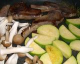 A picture of step 3 of Lamb and Rosemary.