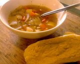 A picture of step 8 of Heathers Vegetable Soup.