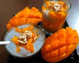 चिया मैंगो पुडिंग(Chia Mango Pudding recipe in hindi) रेसिपी चरण 3 फोटो
