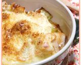 A picture of step 8 of Japanese Mochi Rice Cake Gratin.