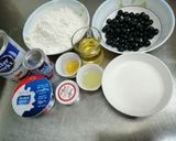 A picture of step 1 of Blueberry Lemon Cake.