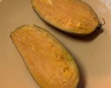 Foto del paso 2 de la receta Boniato relleno de pollo al pesto🌱🍠
