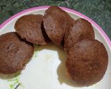 A picture of step 6 of Chocolate idli.