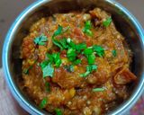 बैंगन का भरता(baingun ka bharta recipe in hindi) रेसिपी चरण 4 फोटो
