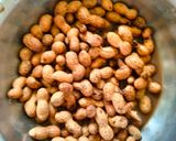 A picture of step 1 of Peanut salad.