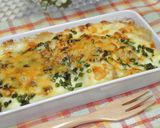 A picture of step 8 of Taro Root & Miso Butter Gratin.