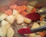 A picture of step 3 of Dense and Hearty Nikujaga - Japanese Meat & Potato Simmer.
