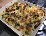 Une image de l'étape 17 de Gratin de pommes de terre et brocolis aux carottes et lard.