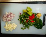 Foto langkah ke 3 dari resep Jangan Lombok Ijo Tempe Kacang Panjang.