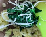 รูปขั้นตอนการทำที่ 3 ของ พายไส้ผักโขมเฟนเนลมันฝรั่งซอสเบเชเมล🥧🥔Spinach and Fennel-Potato Pie🥧