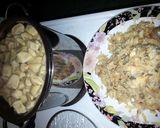 A picture of step 10 of Saltfish cookup.