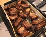 Une image de l'étape 8 de Travers de porc grillés marinés aux six parfums.