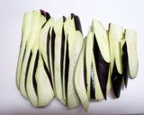 A picture of step 2 of Pork and Eggplant Layered Roll-ups.