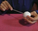 A picture of step 4 of Marshmallow Dolls for Doll's Festival.