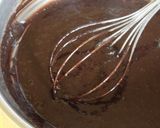 A picture of step 8 of Dense Gateau au Chocolat.