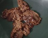 A picture of step 1 of Mamra Chikki.