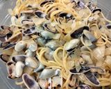 Foto del paso 6 de la receta: Espaguetis con tellinas