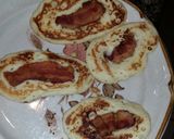 A picture of step 3 of Bacon Pancake Dunkers.