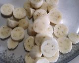 A picture of step 1 of Chocolate Banana Smoothie.