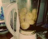A picture of step 4 of Healthy diary-free banana icecream.