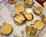 A picture of step 6 of The Mushroom Burger.