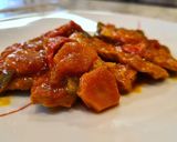 Foto del paso 7 de la receta: Filetes de lomo en salsa de verduras