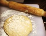Foto del paso 1 de la receta: Pizza casera de mortadela, rucula y concentrado de albahaca 🌿