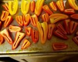 A picture of step 3 of Spinach and bell pepper waffle.