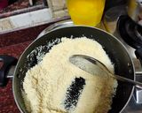A picture of step 3 of Beetroot Barfi.