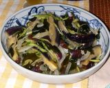 A picture of step 5 of Stewed Aubergine - Only 5 Minutes in a Microwave.