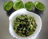A picture of step 3 of Avocado and Hijiki Seaweed Grill with Sweet Miso.