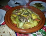 A picture of step 5 of Tagine تاجین (tajine).