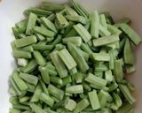 A picture of step 1 of Gawar phali.