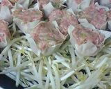 A picture of step 3 of Easy Shumai with a Frying Pan.
