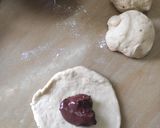 Hình bước làm 10 của món Bánh mì chuối nhân chocolate (Banana buns)