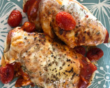 Foto del paso 9 de la receta: Gratinado de pollo en hasselback con tomates cherry