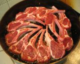 A picture of step 3 of Easy Lamb Chops.