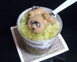 A picture of step 16 of Matcha Green Tea Shaved Ice with Cute Mochi Balls.