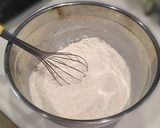 A picture of step 1 of Walnut and Caramel Pain Rustique With Natural Bread Starter.