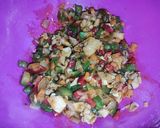 Foto del paso 4 de la receta: Tarta de pollo y vegetales