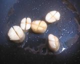 A picture of step 4 of King Oyster Mushroom & Spinach Pasta with Butter and Soy Sauce.
