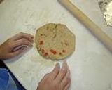 A picture of step 4 of Delicious Baker's Stollen.