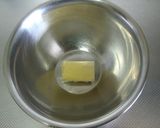 A picture of step 2 of Chocolate Manju with Kabocha Filling.